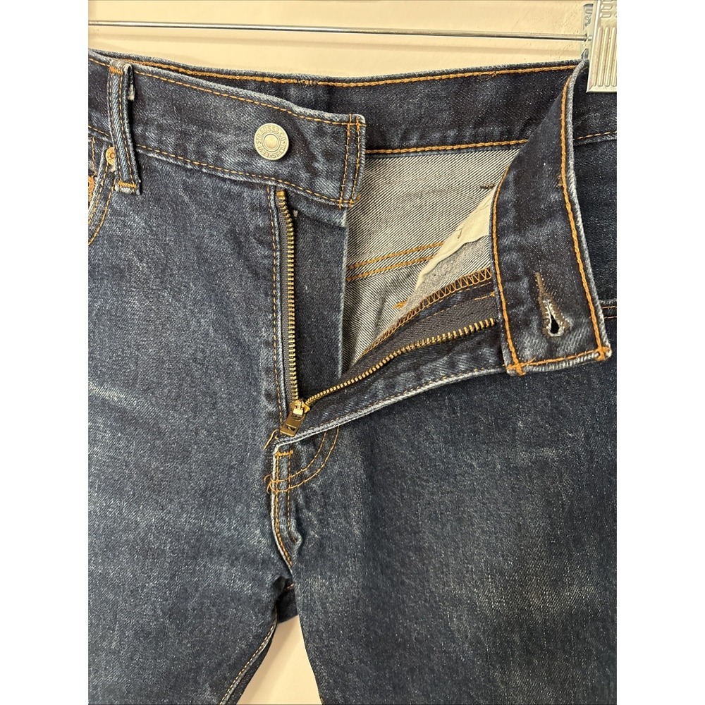 Levi's 517 Bootcut Jeans Mens 30x30 Distressed Hole Fade Western Modern Cowboy - Picture 10 of 13